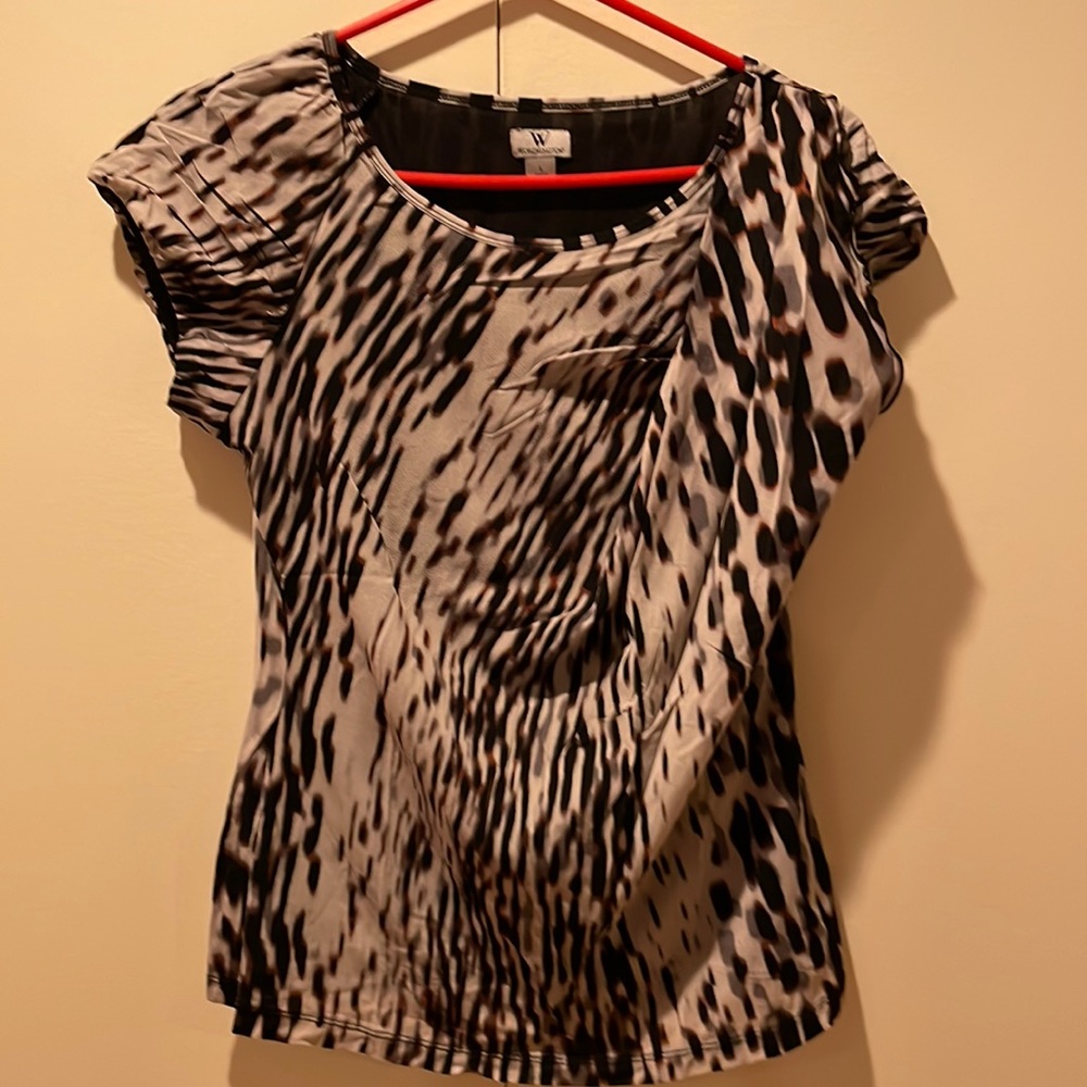 Excellent quality lining cap sleeve  blouse